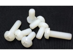Nylon Rundkopf Schraube mit Kreuzschlitz M6x35, 10er-Set