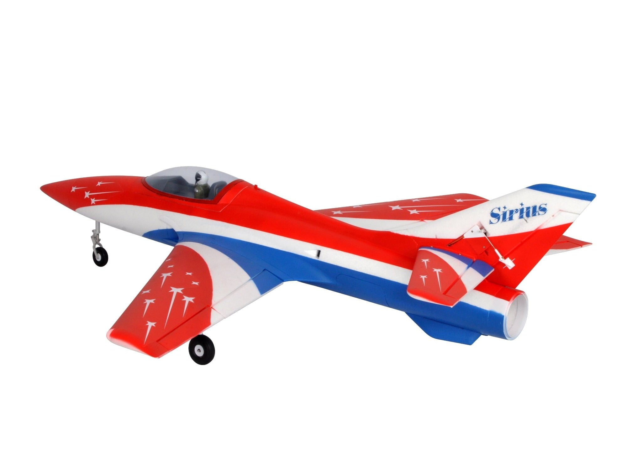 Sirius - Impeller-Jet, Spw 1100mm, ARF-Set mit Servos und EZFW, XFLY-Model – Bild 2