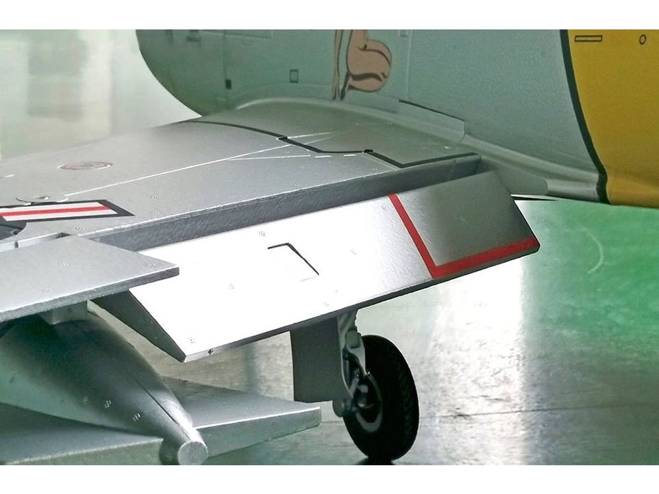 F-86 Yellow Ribbon Jet - ready for Turbine, Spw 1720mm, PNP-Set, HSDJets – Bild 6