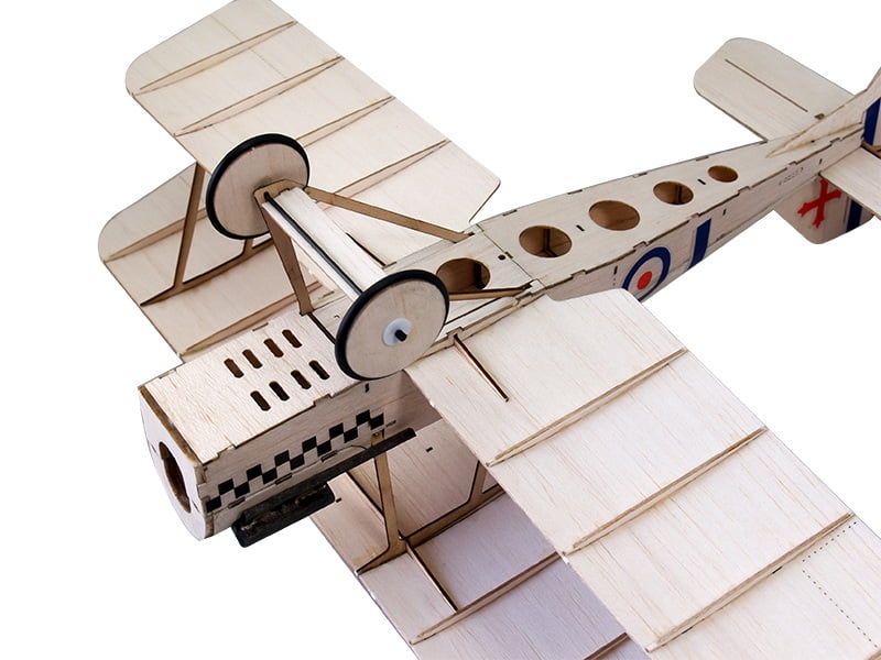 Real-Kit - Micro SE5A, Spw 378mm, PNP-Bausatz aus Balsaholz – Bild 3