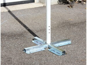 Kreuz für Zeltbeschwerung 4-Weg