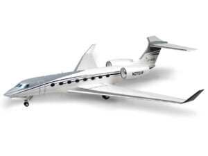 Business Jet J-65 V2, Twin 70mm Impeller-Jet, Spw 1766mm, PNP-Set, XFLY-Model