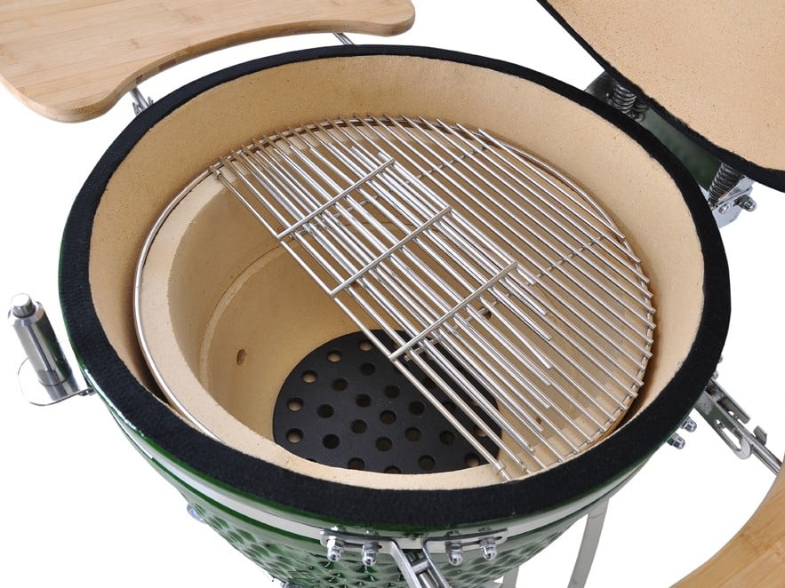 Keramikgrill KAMADO Holzkohle, 46cm Rost – Bild 4