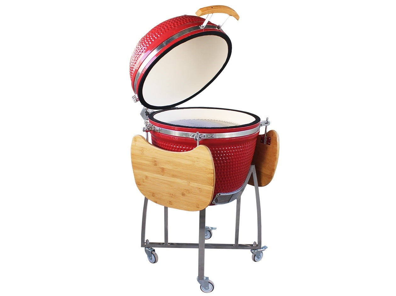 Keramikgrill KAMADO Holzkohle - 52cm Rost – Bild 2