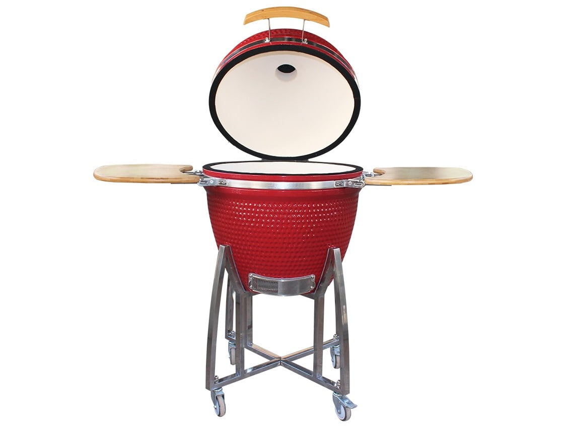 Keramikgrill KAMADO Holzkohle - 52cm Rost – Bild 3