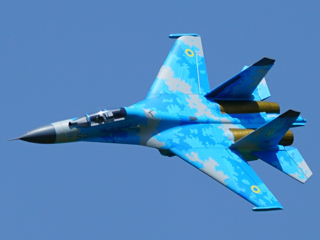 Sukhoi SU-27 Flanker - 50mm Impeller-Jet, Spw 750mm, PNP-Set von XFLY-Model – Bild 2