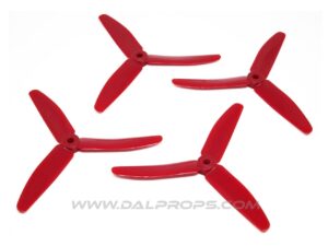 DALPROP T5040 V2 - 5x4 - 10x CW / 10x CCW - FPV Race 3-Blatt Propeller 5er-Set