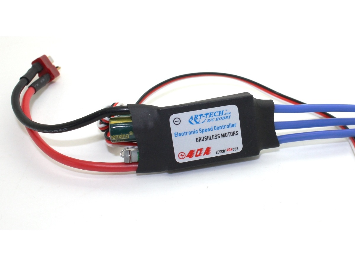 Brushless-Regler 40A zu Pilatus Porter PC-6 und andere, Art-Tech