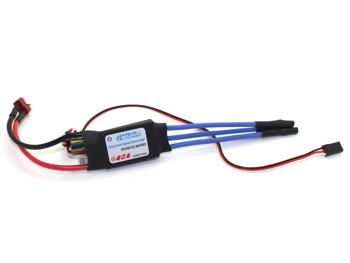 Brushless-Regler 40A zu Pilatus Porter PC-6 und andere, Art-Tech – Bild 2