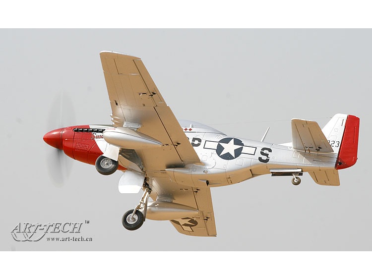 Heckfahrwerk zu Mustang P-51D 2000mm von Art-tech
