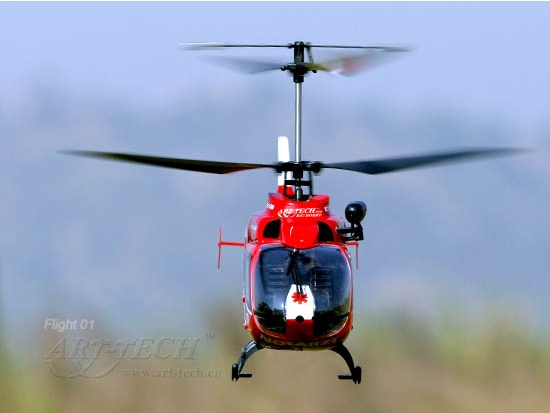 Ersatzteile Div. Koaxial Helikopter EC135 RTF-Modell von Art-tech – Bild 3