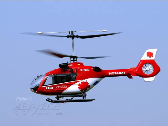 Ersatzteile Div. Koaxial Helikopter EC135 RTF-Modell von Art-tech – Bild 6