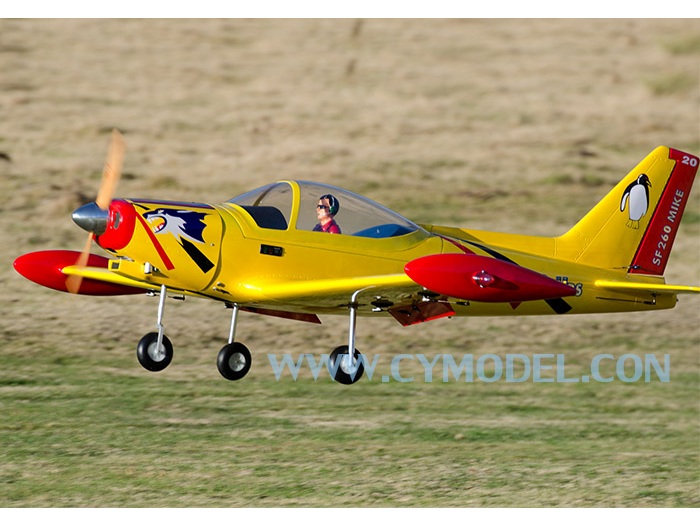 Siai Marchetti SF 260 - 35-85ccm, Spw 2286mm, ARF-Modell, CYModel – Bild 3