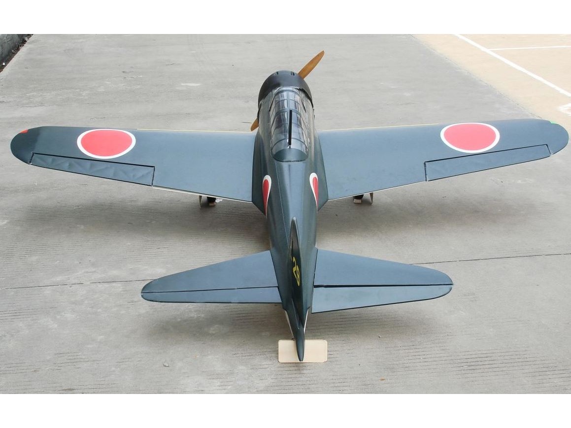 Zero Fighter, 60-100ccm, Spw 2320mm, ARF-Modell von CYModel – Bild 3
