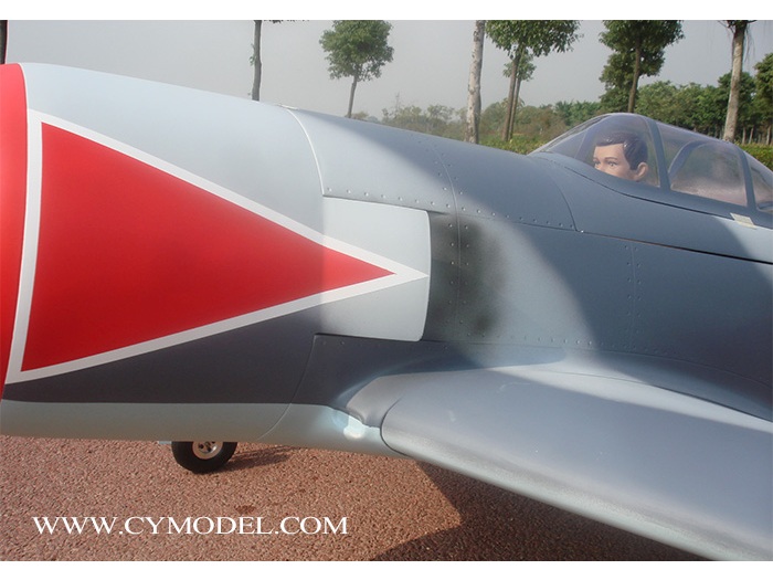 YAK 3U, 60ccm, Spw 2134mm, ARF-Modell von CYModel – Bild 5