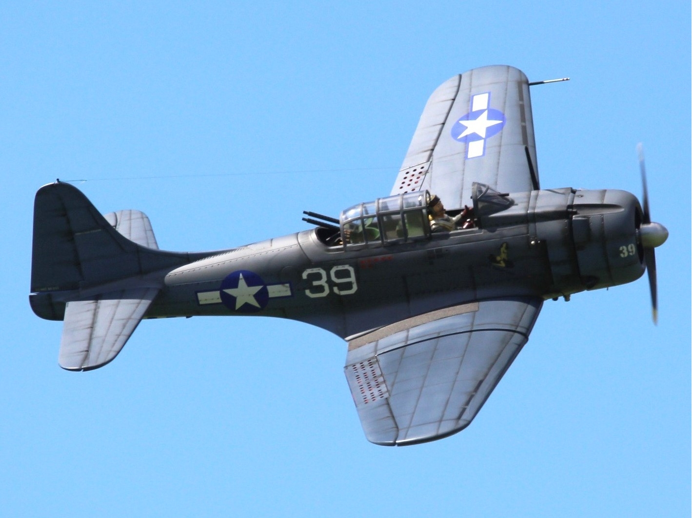 SBD Dauntless, 100ccm, Spw 2540mm, ARF-Modell von CYModel – Bild 2