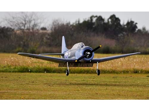 SBD Dauntless in grau, 100ccm, Spw 2540mm, ARF-Modell von CYModel – Bild 4