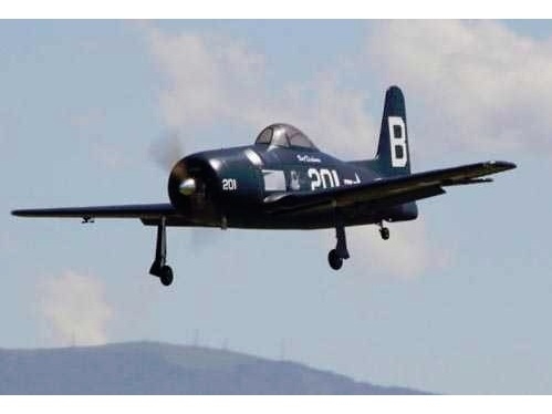 Grumman F8F Bearcat, 80ccm, Spw 2460mm, ARF-Modell von CYModel – Bild 2