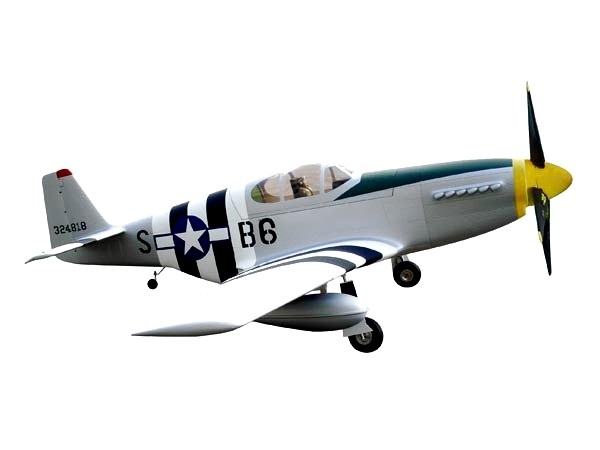 P-51-B Mustang, 60-100ccm, Spw 2445mm, ARF-Modell von CYModel – Bild 2
