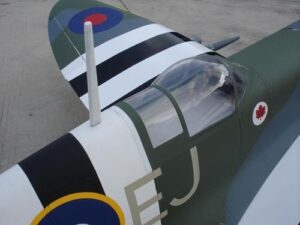 Kabinenhaube zu Giant Spitfire, 80-120ccm, Spw 2794mm, CYModel