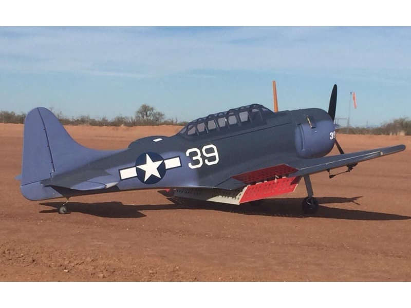 SBD Dauntless, 30-50ccm, Spw 2185mm, ARF-Modell von CYModel – Bild 2