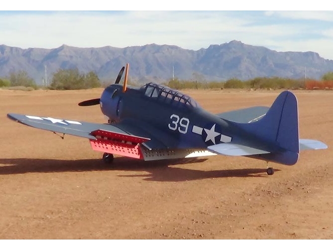 SBD Dauntless, 30-50ccm, Spw 2185mm, ARF-Modell von CYModel – Bild 3