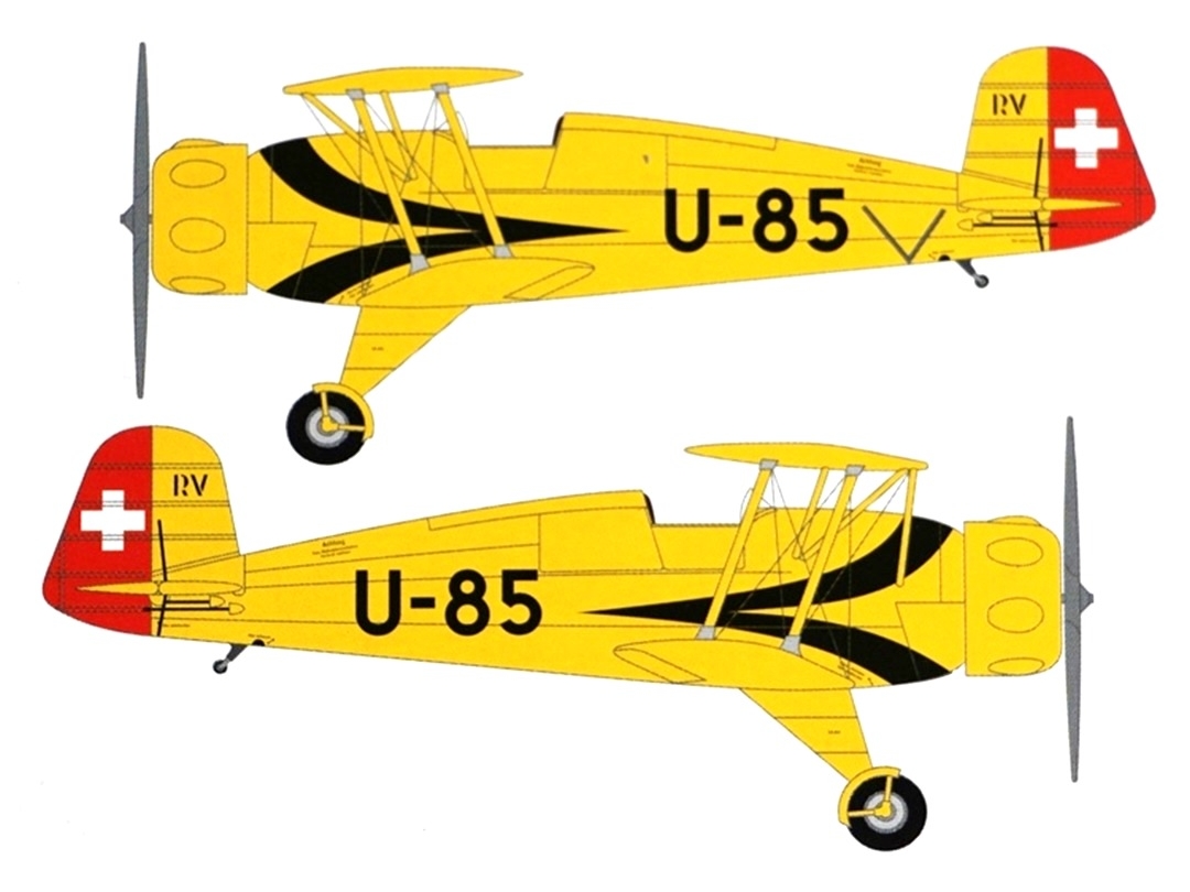Fahrwerk zu Bücker Bu-133, Jungmeister, Spw 2540mm, CYModels – Bild 2