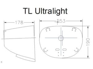 Motorhaube zu TL-2000 Ultra-Light, 50ccm, Spw 2650mm, CYModel