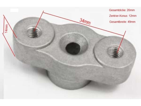 Kupplungsmitnehmer zu RC Car Motoren 26 - 30ccm
