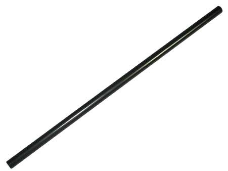 Aluminium Wellenführungsrohr, 8x10mm, 36cm Titanfarbig