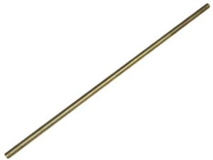Messing Wellenrohr, 6x7mm, 40cm