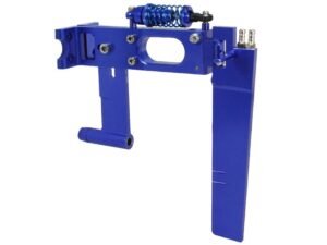 Aluminium Ruder 119mm für Boote mit 6.35mm Welle, mit Stossdämpfer