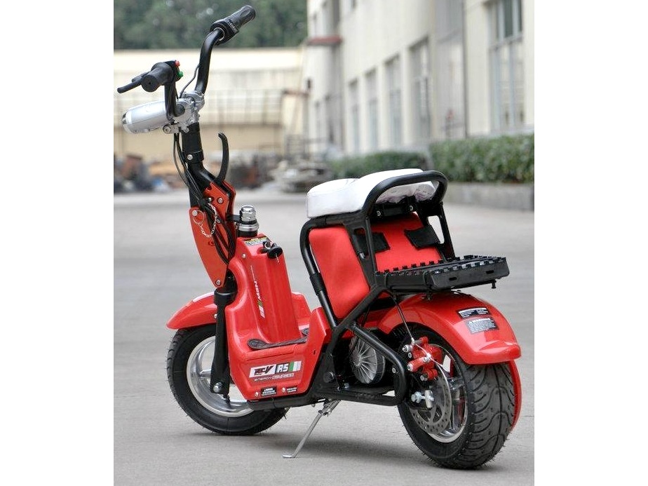 Betriebsbereit: Mini Elektro Bike - RETRO - mit 350 Watt - 24 Volt – Bild 2