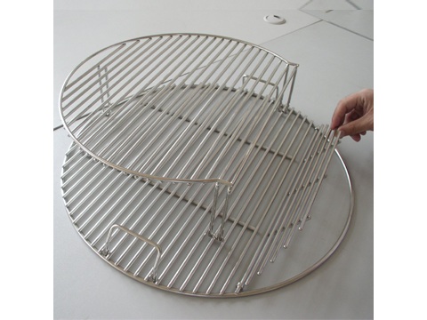 Zusatz Grillrost Aufsatz/ Doppelrost 39x32x10.5cm gross – Bild 2