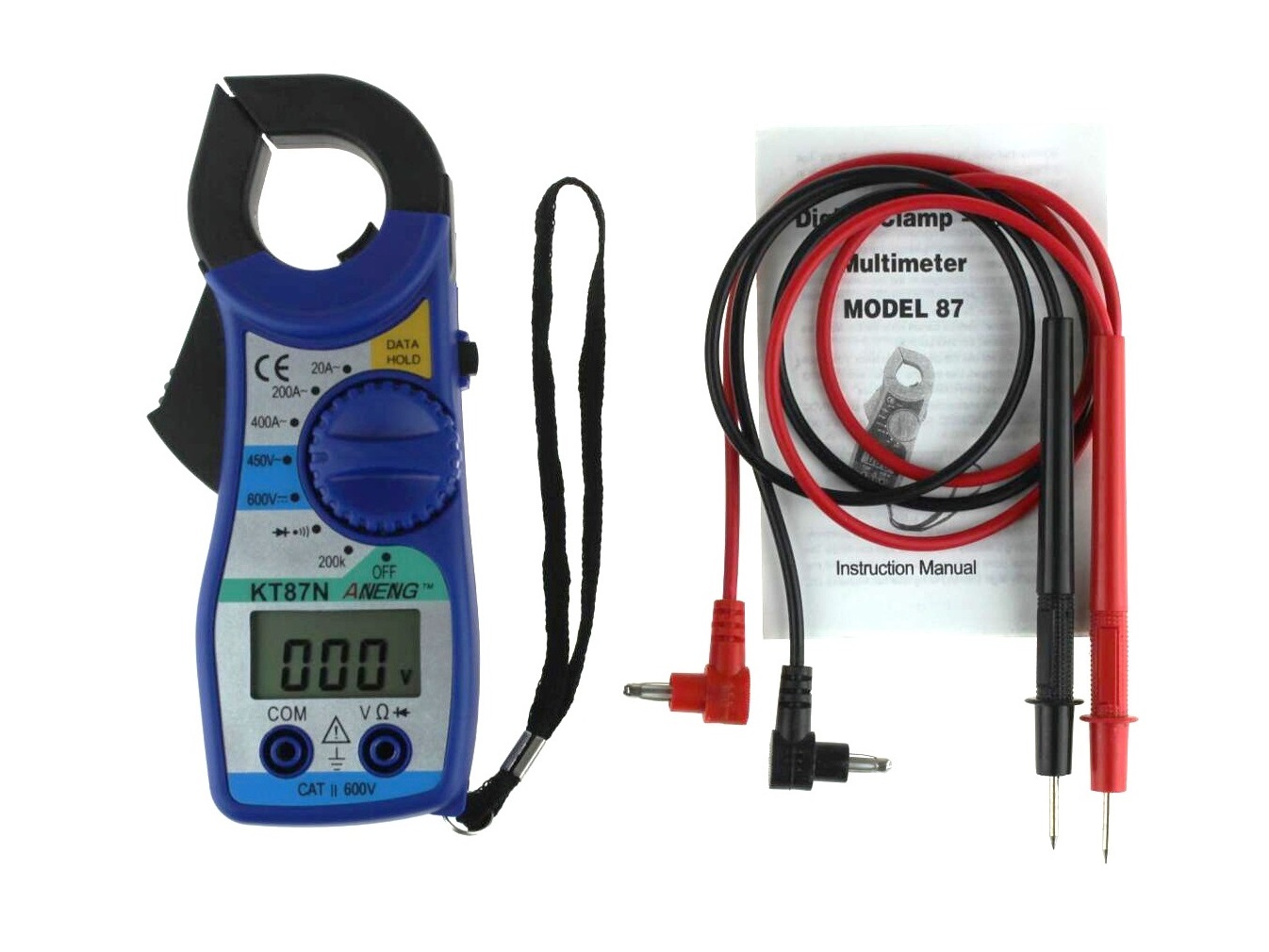 Zangenmultimeter / Stromzange bis 400 Ampere AC – Bild 2
