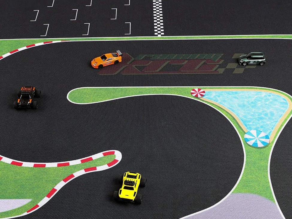 Turbo Racing Track / Rennbahn Matte 160x90cm - 1:76 – Bild 3