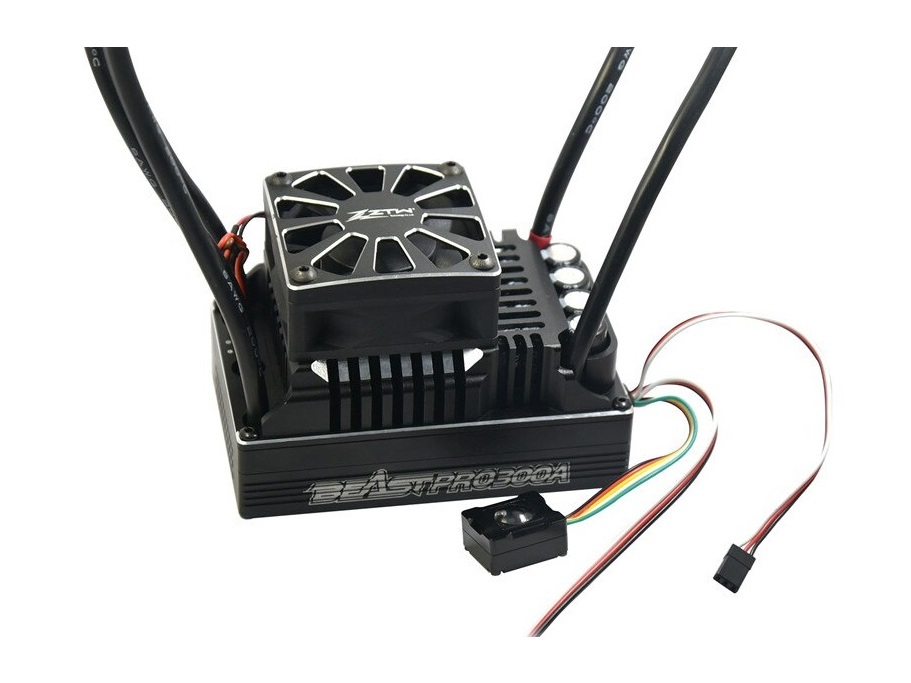 ZTW Beast Pro 300A 6-12S Brushless-Regler LKWs und Buggys im Massstab 1:5 – Bild 3