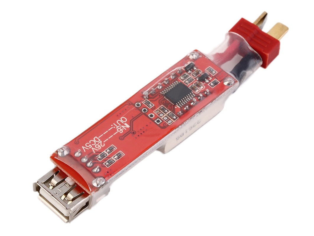 USB Ladegerät 5V / USB Power Converter/Spannungswandler mit T-Plug-Stecker – Bild 4