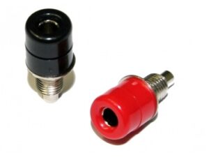 Einbaubuchse 4mm - Schwarz - 10er Set