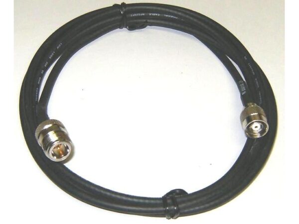 WLAN-Antennenkabel mit N- und TNC-Buchse 50 Ohm 2m