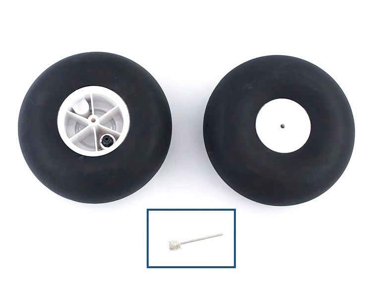 Luftreifen Ballonreifen 130x52mm zu GlaStar und Tasman von XFLY - XF105-04