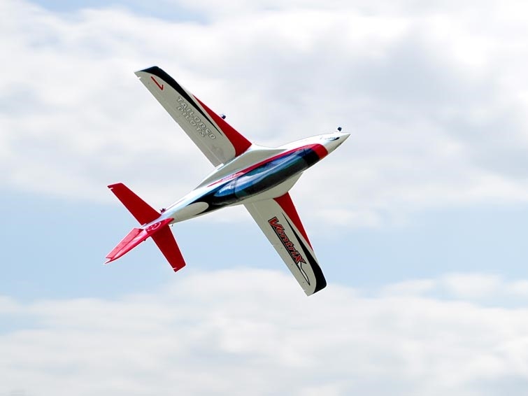 Mini Ventrix Sport-Jet - rot Spw 1524mm, ARF-Set mit Einziehfahrwerk, CYModel – Bild 3
