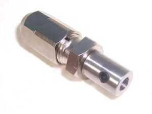 Wellenverbinder /Adapter Motor 6mm -- Flexwelle 4.76mm (3/16")
