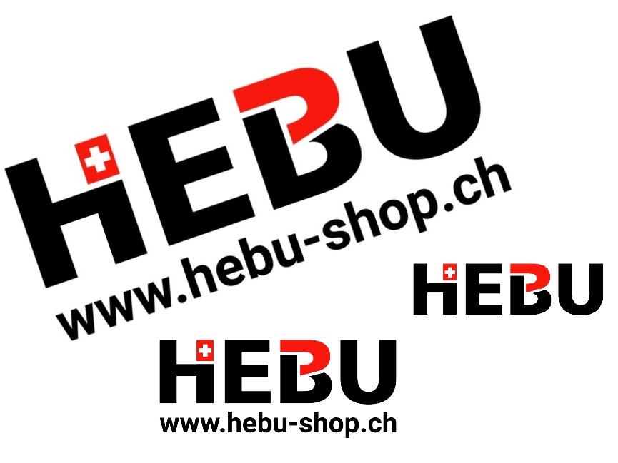 Aufkleber Sticker - HEBU - 8cm - konturgeschnitten