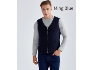 Fleece Gilets / Weste - V-Ausschnitt - mit Wärme-/Heizfunktion
