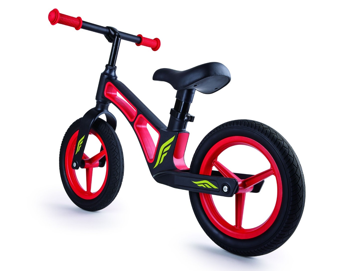 Mein erstes Laufrad - schwarz/rot - verstellbares Kinder-Fahrrad HAPE – Bild 3