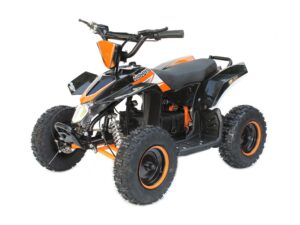 Elektro Mini-Quad  - KIMI - 36V, 500 W, schwarz/orange, mit Rückwärtsgang