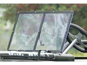 Frontscheibe zu Kinder Willys-Jeep