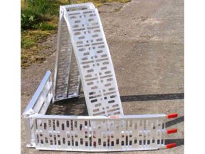 Alu-Rampen (Paar)  für ATV/Quad  680kg belastbar, 225x30cm