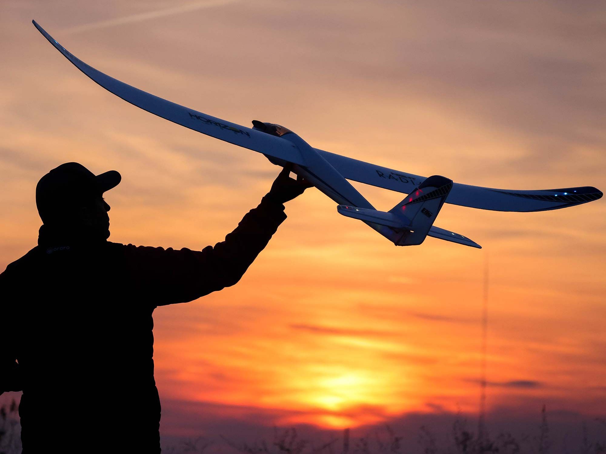 E-flite Night Radian 2.0m Elektrosegler, Spw 2000mm, PNP-Set - EFL36750 – Bild 4